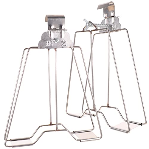 TOPBATHY Lot De 2 Pinces Pour Barbecue Pour Rôtissoire Pour Poisson Poulet Four