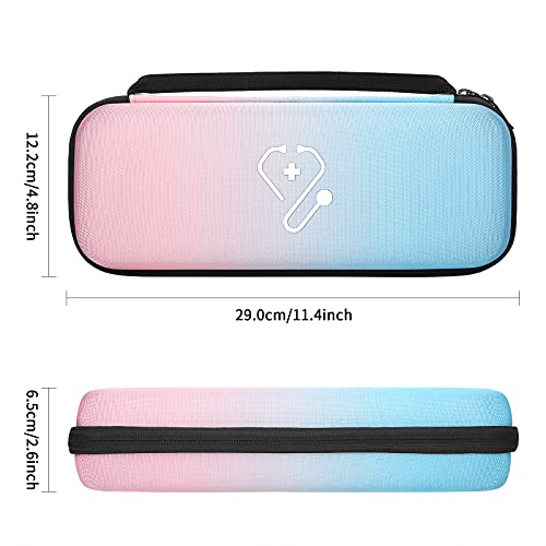 Yinke Stethoscope Case For 3M Littmann Classic Iii/Cardiology Iv/Lightweight Ii S.e. & Mdf Acoustica Stethoscope, Hard Organizer Storage Bag For Nurses And Doctors Accessory (Gradient) #TOP5