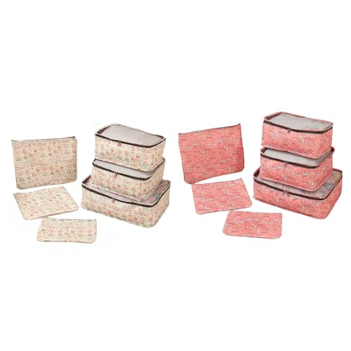 Cubos de equipaje de viaje para organizar maletas de cabina en escapadas de fin de semana 4