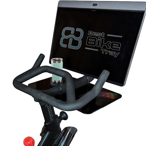 Best Bike Tray - The Best Tray/Shelf Made for Peloton Bikes - Phone Storage Tray for Peloton Bike., Black