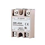 Relais à semi-conducteurs Ssr Rele 220V, Module module de tension intelligent 24V, contacteur de commutateur, dissipateur thermique 40 10A 40A Din 25A Ssd 40Aa