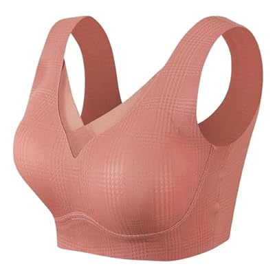 ZTFYKLIN Sujetadores Sin Aros Chaleco Cómodo, Y Agradable para La, Costuras, De Tamaño Mujer Básicos (Coffee, XXXXL) Women Secret Sujetador Mono Talla Grande Invisible Pecho Tirantes Lactancia | Ya disponible en tu tienda friki favorita! En mundofriki.es!