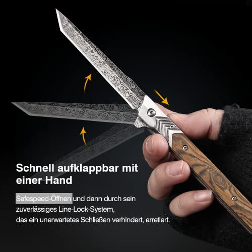 Das BEEK 24er Gadget-Set zeigt Carbiner Clip aus Aluminium mit 200 kg Tragkraft - Detailansicht von BEEK Adventskalender...