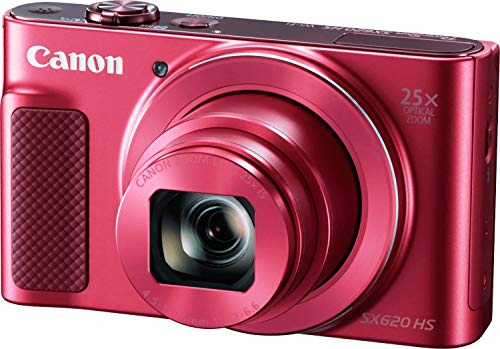 Ficha técnica Canon PowerShot SX620 HS Cámara Digital Compacta 20.2 MP Pantalla de 3 pulgadas Zoom Óptico 25x WiFi NFC Video Full HD Rojo - Fernando Cortés