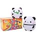 AOLIGE Panda Toys Kawaii Valentine Gifts for Birthday and Animal Toy Festival Decorations Scented Squishies Pack of 2