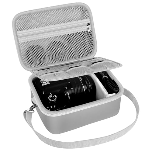 Bolsa para cámara DSLR y mirrorless gris ajustable miniatura 1