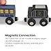 Masterpieces – The Polar Express Train, 3 Piece Set, Officially Licensed Collector’s Edition Toy, Wooden Magnetic Engine and Cars, Kids Toddlers Boys and Girls, Ages 3+