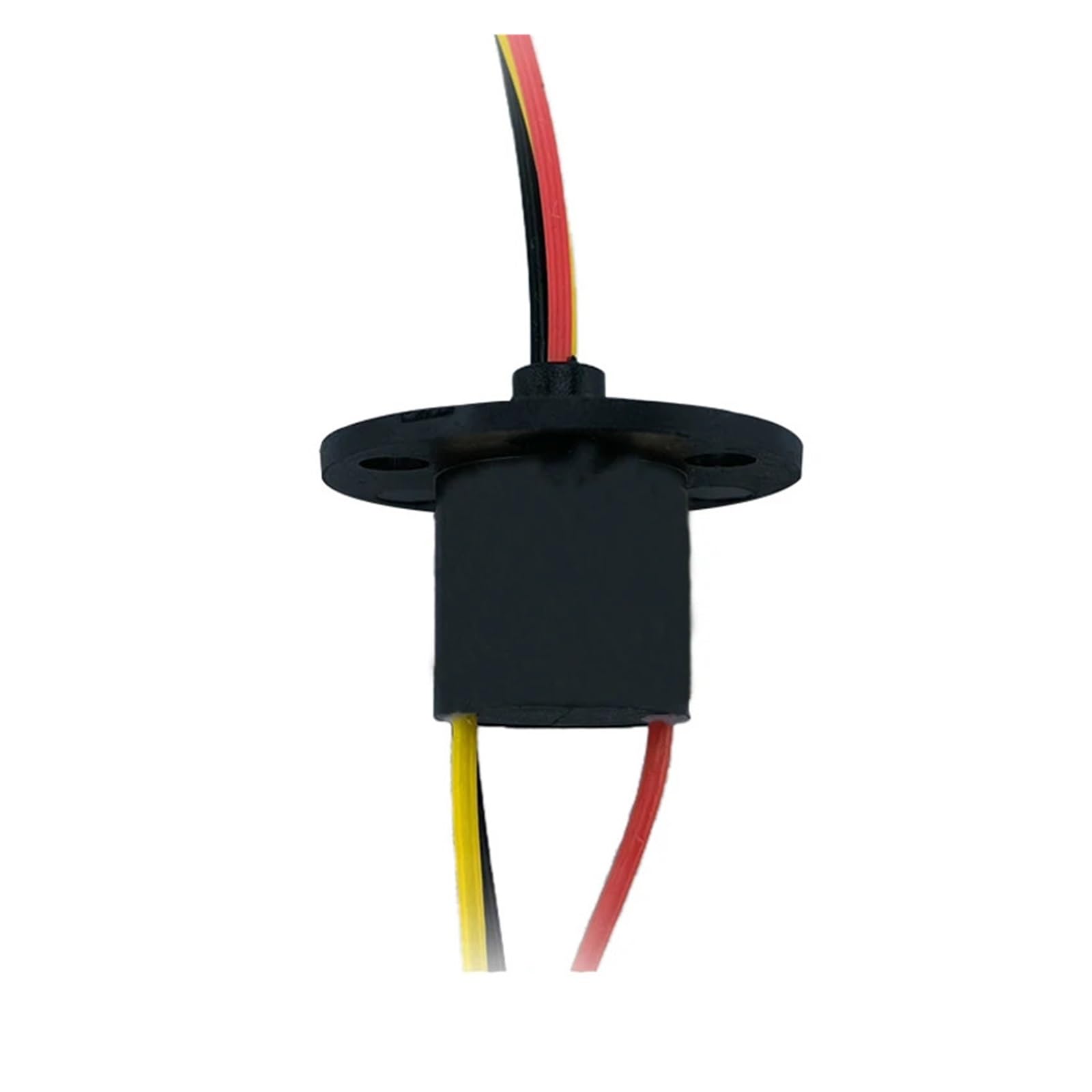 1 pz. 3 canali 2A Slip Ring 12,4 mm di diametro Connettore giunto rotante infinito con flangia