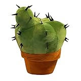 peluche cactus supernenas Compañero cómodo: el juguete de abrazo de plantas de cactus presenta una construcción súper suave, linda y adorable que es cómoda de abrazar durante el sueño. A los niños, adolescentes y adultos les encantan estos bichos cómodos clásicos y coleccionables.