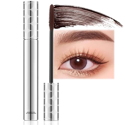 Ultimate Length & Curl Mascara Set – Volumizing & Lengthening Formula for Dramatic 4D Lashes. Clump-Free, Long-Lasting Wear, Lifts & Defines. Gentle for Sensitive Eyes (Brown)