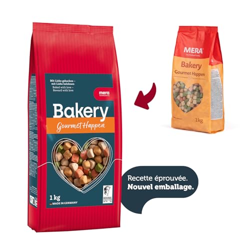 MERA Bakery Gourmet Happen (1kg), Hundeleckerli für Training oder als Snack, Leckereien für Hunde aus natürlichen Zutaten… – Ansicht 2