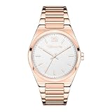 Tamaris Damen Analog Quarz Uhr mit Edelstahl Armband TT-0146-MQ