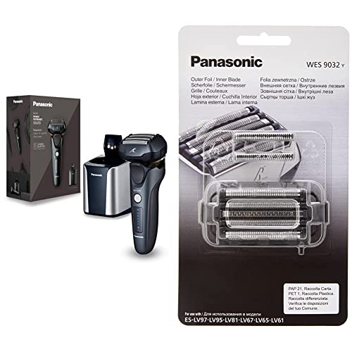 Rasoir électrique 5 lames Panasonic ES-LV97 Wet & Dry pour la douche et le voyage