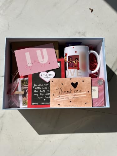 Image of HBH Personalized Hamper with Photo Name Customized Set