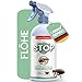 Produktbild KRAFTKÖNIG Flohspray für Wohnung und Möbel 500 ml  Effektives Abwehrspray für Haushalte mit Hunde und Katzen  Direkt anwendbar  Alternative zu Fogger gegen Flöhe und Floh Fogger