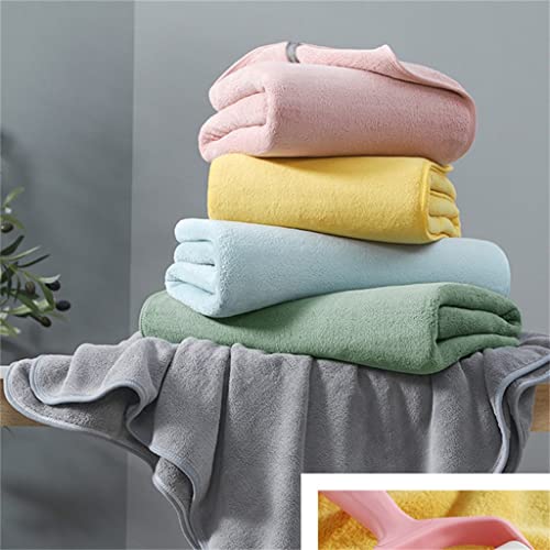 Serviette de bain coton doux absorption eau couverture à porter - 7