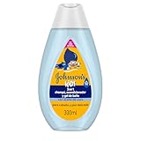 Johnson’s Kids Champú niños, acondicionador pelo y gel de baño 3 en 1 (300 ml), champú con fórmula No Llores Más, enriquecido con aceite de coco, para cabello y piel delicada