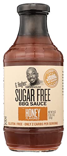 G Hughes Sauce BBQ Sf Honey