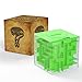 ThinkMax Money Maze, Put Cash Inside Puzzle Storage Box, Grande Regalo per Bambini e Ragazzi (Verde)