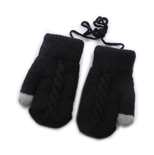 Guantes de punto para niños cálidos que evitan descuidos 6