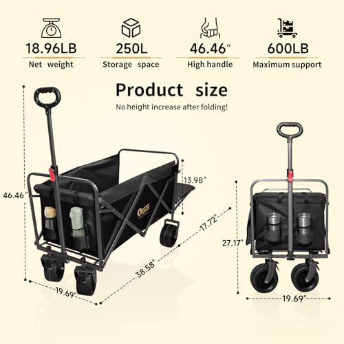 Carpa para camping para 2 personas con carro plegable miniatura 3