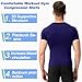 SPVISE Men’s Compression Shirts Short Sleeve Workout T-Shirt, Quick Dry Sports Tops Baselayer Athletic Undershirts for Men