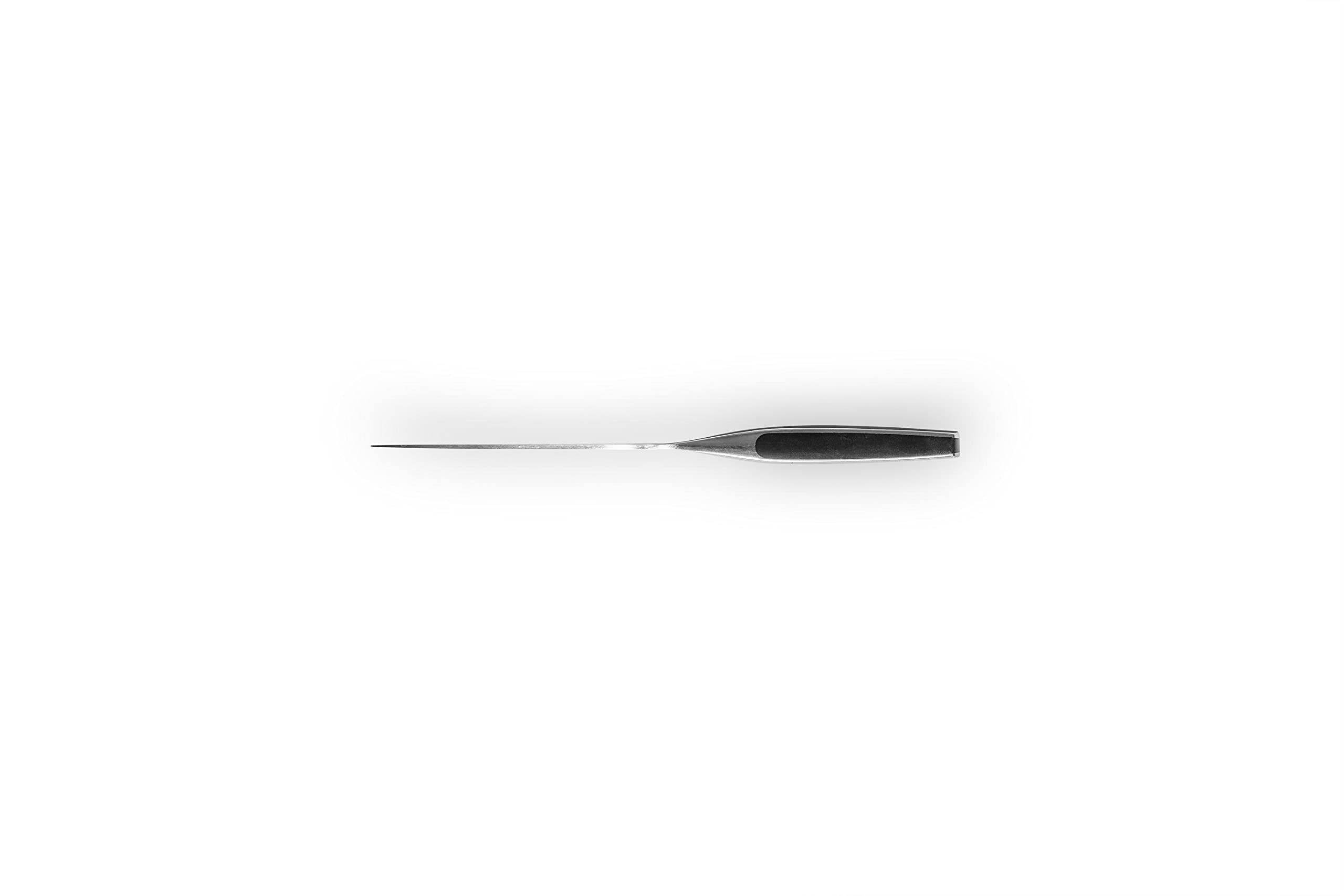 Woll Edge, Allzweckmesser, 12 cm, Ergonomischer Griff, Edelstahl DIN 1.4116, Eisgehärtet