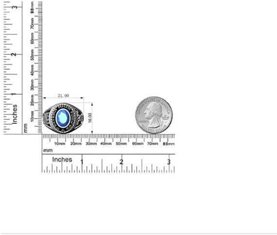 Official Mementos USA Premium American Brand Class Ring for Men – Express 5 Day Option - Classic Collection – Genuine Silenium, 925 Sterling Silver or 10KT Gold – Customized High School College University Class Ring – Graduation Gifts