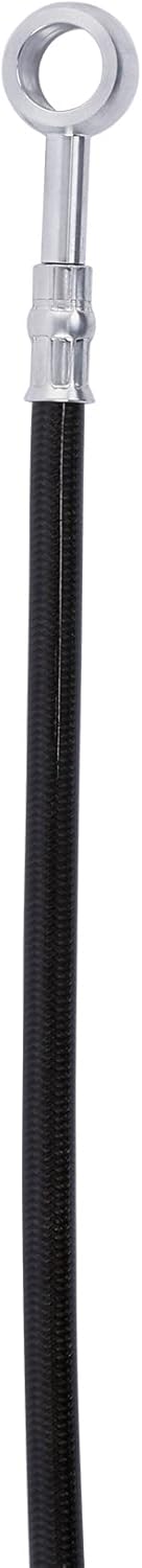 SLMOTO 18'' Brake Hose Line Fit for Harley Touring ABS Models Road King Street Glide Road Gilde Electra Glide Ultra Classic