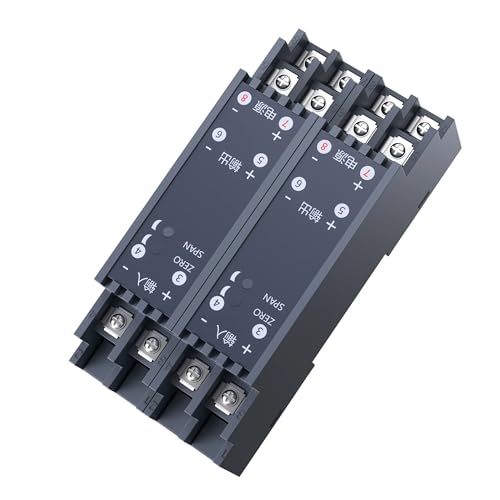 Transmisor sensor de corriente alterna AC 0-3A transductor analógico con salida 1-5v alimentado 24v 4
