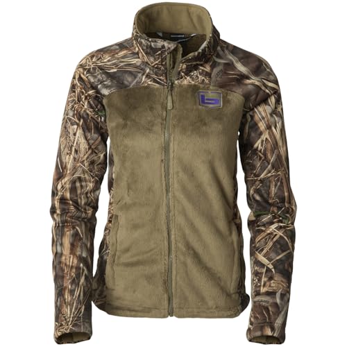 Banded Women's DeSoto Jacket - Outdoor Windproof Camo Warm Comfortable Fleece Lined Hunting Full Zip with Zippered Pockets