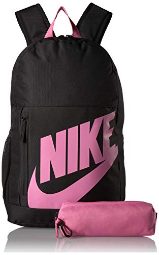 Image of NIKE Youth Elemental Backpack - Fall'19, Black /Black /China Rose, Misc
