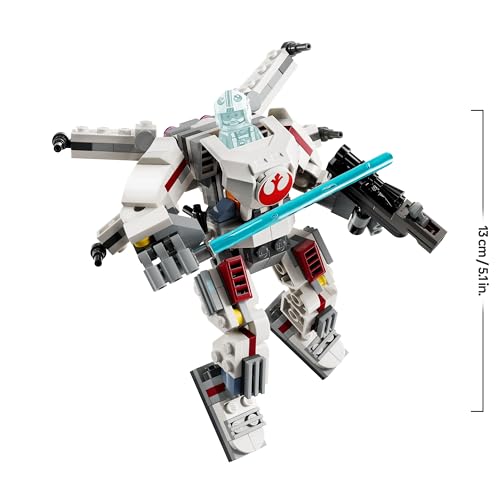 LEGO Star Wars Le Robot X-Wing de Luke Skywalker - Jouet à Collectionner pour Enfants - Jeu de Construction et d'Aventures - Cadeau Créatif pour Garçons et Filles de 6 Ans et Plus 75390