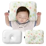 Gio Pillow ジオピロー まくら 枕 メッシュ 立体ホール設計 子供枕 子ども枕 子供用枕 こども お昼寝 通気性 韓国 丸洗いOK 衛生的 高耐久 枕カバー付き (M, バンディーフラワー)