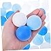BESPORTBLE Vibrant Pong Balls 120 Pack Frosted Balls for Boys and Girls Party Games