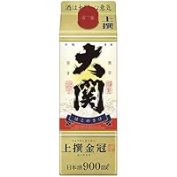 大関 上撰金冠 はこのさけ スリムパック [ 日本酒 兵庫県 900ml×1本 ]