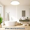 Plafoniera LED Soffitto 24W, Lampada da Soffitto 4000K 2000LM Plafoniera Bagno IP44 Impermeabile Rotonda Ø28CM Lampadario LED Moderna Luce Soffitto per Cameretta, Cucina, Soggiorno #5
