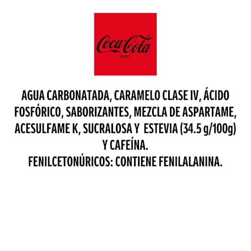 La Mejor Lista de Cocas Top 5. 24 Cocas marca Coca-Cola Sin Azúcar (3)