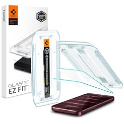 Spigen EZ Fit [2 Pack] Screen Protector for iPhone 18 Pro Max/ 17 Pro Max | 16 Pro Max, 9H Hardness Tempered Glass, Easy Installation Kit, Case-Friendly, Crystal Clear, Touch Responsive