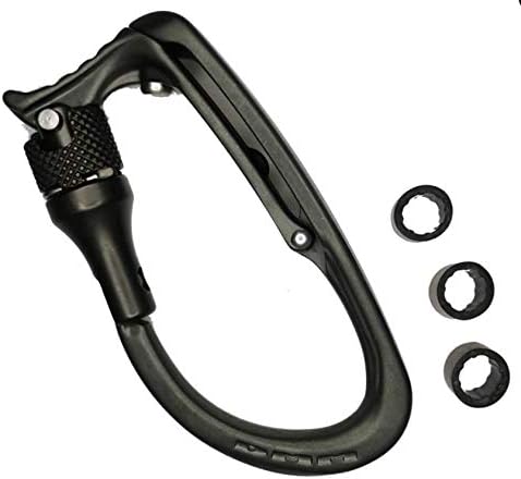 DMM Vault Lock Matt Grey Vault Lock Carabiner Matte Gray Tool Clip