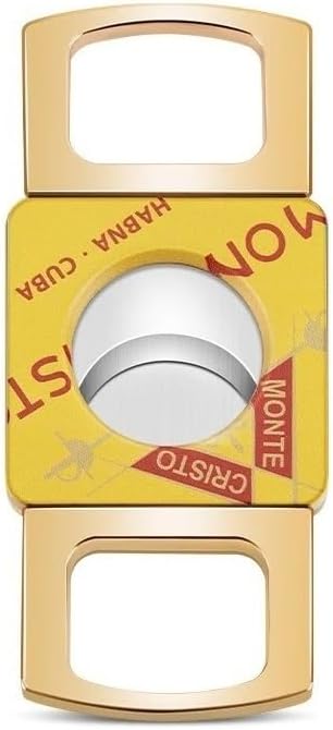 ZUC Cigar Cutter Stainless Steel Thick Double-Edged Multi Style Portable Travel Slicer Metal Smoking Accessories Tool(B)