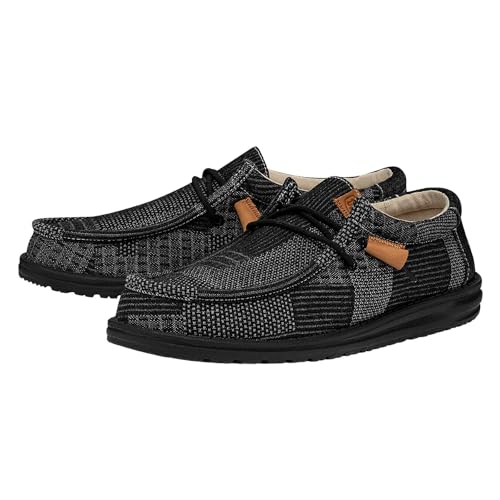 Image of HEYDUDE Men's Wally Workwear | Men's Shoes | Men's Slip-on Loafers | Comfortable & Light-Weight