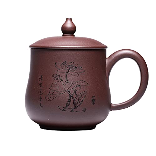 Purple Clay Tea Cup,Chinese Yixing Tea Cups, Coffee Mug,Lotus Pattern,used for Making Tea, Coffee, etc. Purple Clay Tea Cup,Chinese Yixing Tea Cups, Coffee Mug,Lotus Pattern,used for Making Tea, Coffee, etc.