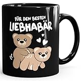 MoonWorks® Kaffee-Tasse Liebe lustig...