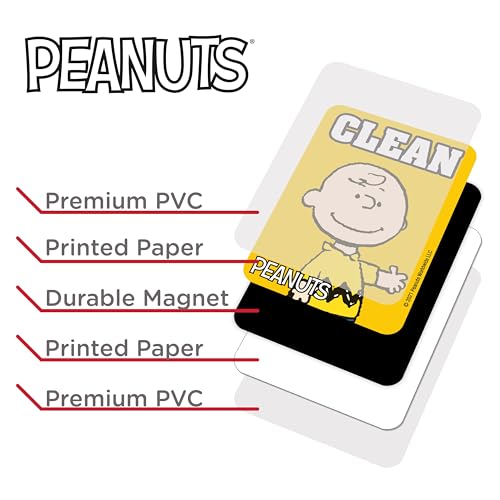 Imán para lavavajillas Peanuts Clean Dirty de AQUARIUS miniatura 2