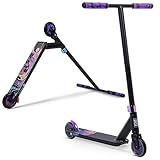Invert Pro Scooter for Teens | Trick Scooter Having Lightweight Deck and Polycarbonate Hollow Core Wheels with ABEC-7 Bearings | Freestyle BMX Stunt Scooter for Adults with Brake & Headset