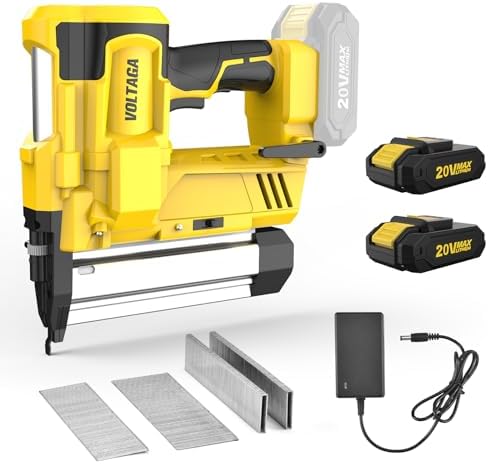 Amazon.co.jp: VOLTAGA 電動タッカー 充電式 タッカー 強力 釘打ち機  