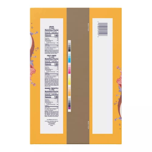 Welch's Variety Pack - Orange Pineapple, Grape And Fruit Punch - No Preservatives - Rich Source Of Vitamin C - Ready Set Gourmet Donate A Meal Program - 4 Pack (10Oz / 24Pk Each) #TOP7