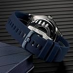 BERNY Quartz Watch for Men Miyota 2105 Movement Fashion Sports Wirstwatch 3ATM Waterproof Day Date Colorful Dials Quick Release Silicone Watch Band - Image 4