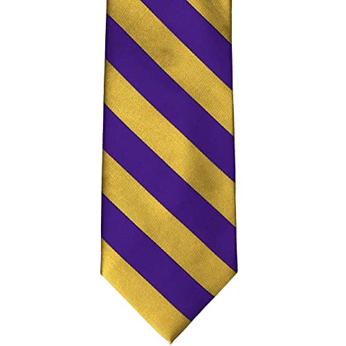 Image of tiemart Men's Striped Tie Standard Length